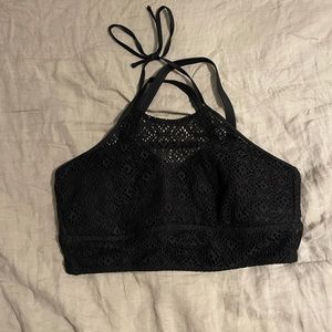 Torrid Black Bathing Suit Top Size 1 (1X)